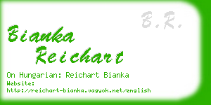 bianka reichart business card